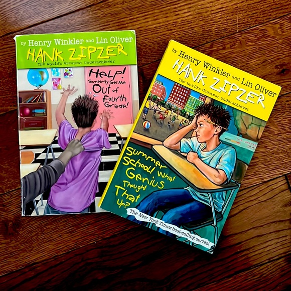 Hank Zipzer books, set of 2 - Picture 1 of 1